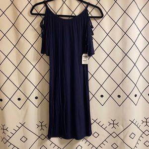 Navy blue dress